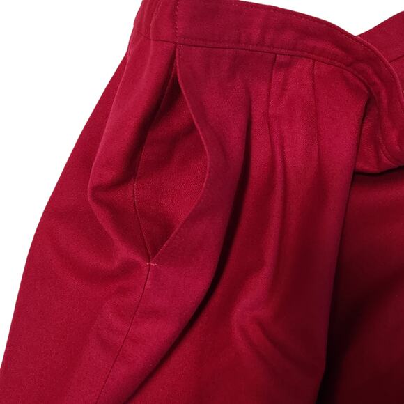 Pendleton 100% Virgin Wool Pink midi length lined skirt w/ Pockets, size 16 - Picture 8 of 12